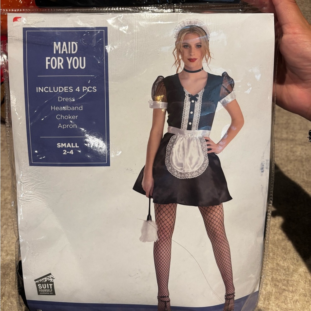 Maid Costume Set with Accessories